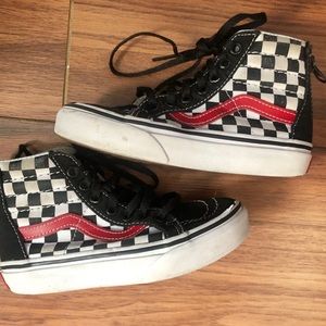 Vans Checkered high top sneakers